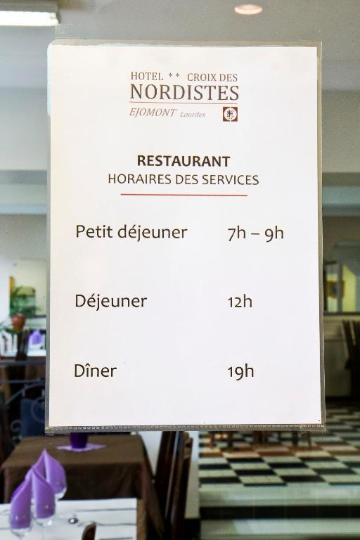 Hotel Croix Des Nordistes Lourdes Kültér fotó